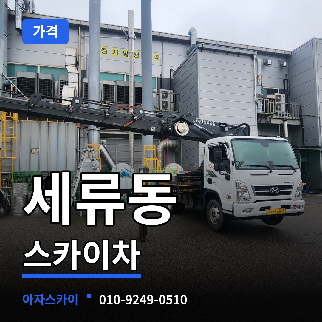 경기 수원시 세류동 스카이차 가격 시공 사례