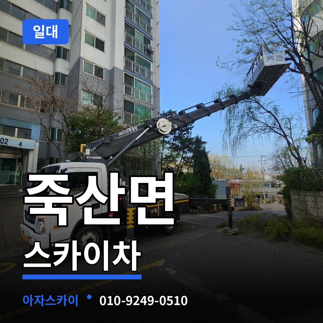경기 안성시 죽산면 스카이차 일대 시공 사례