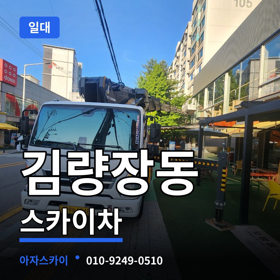 경기 용인시 김량장동 스카이차 일대 시공 사례
