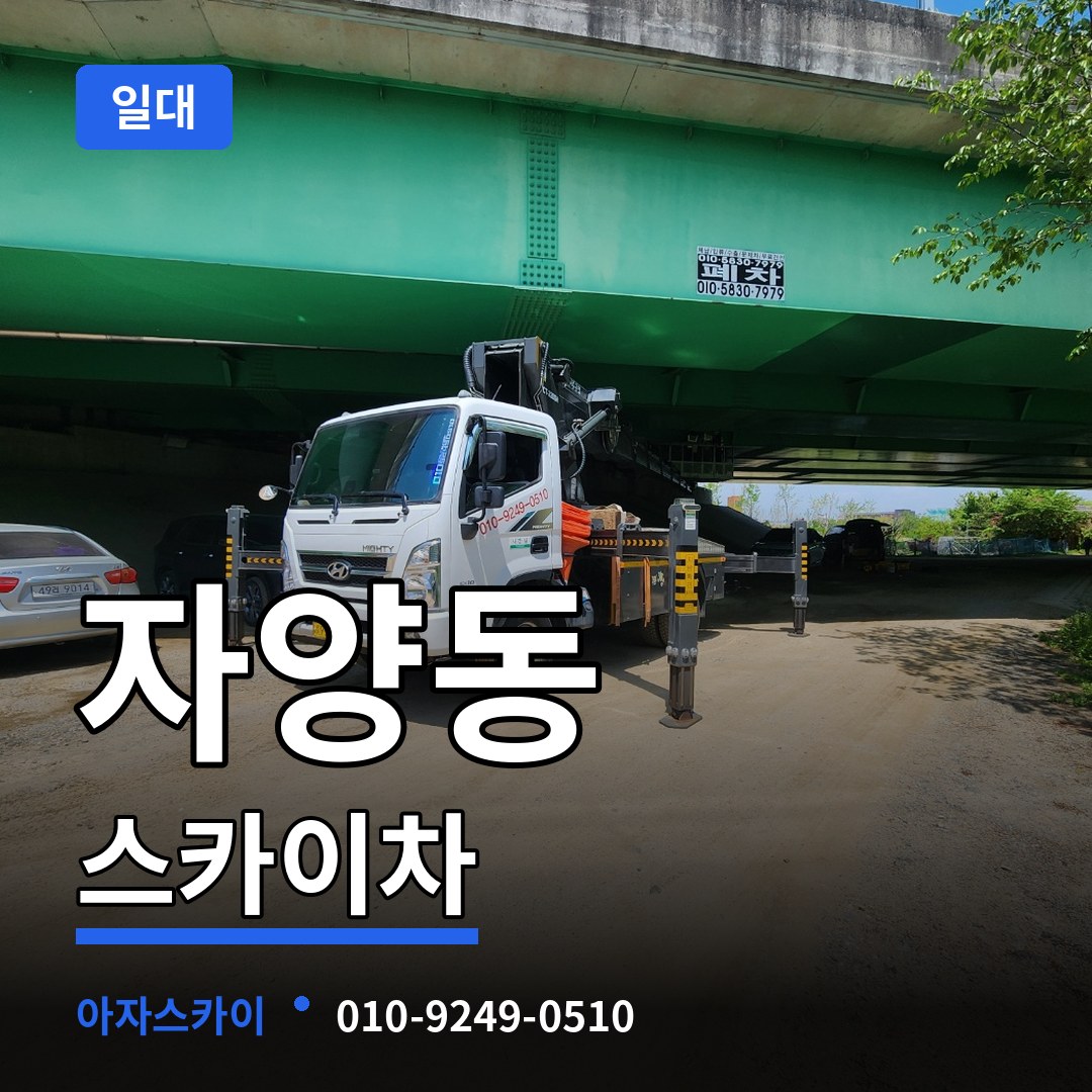 대전 동구 자양동 스카이차 일대 시공 사례