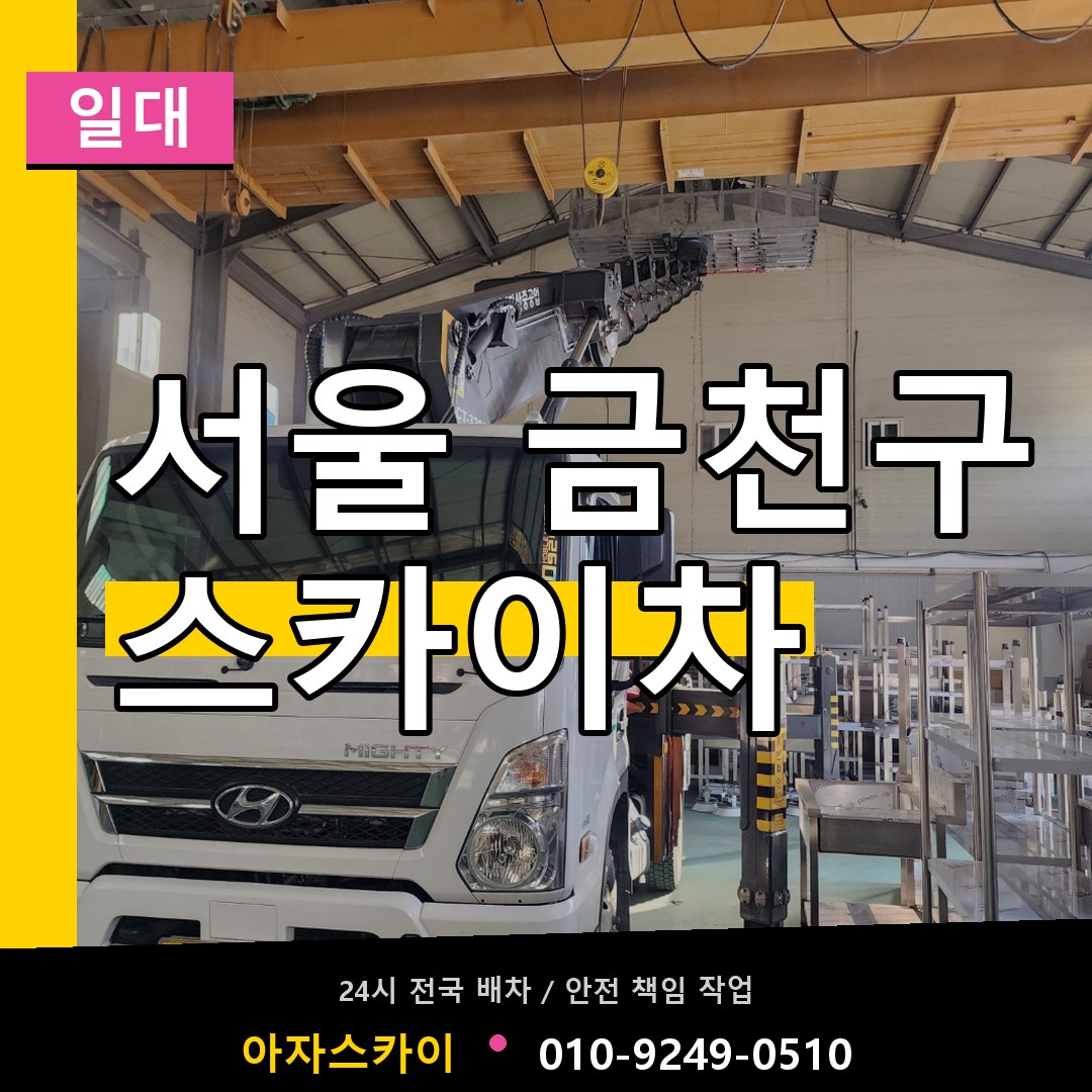 서울 금천구 스카이차 일대 시공 사례