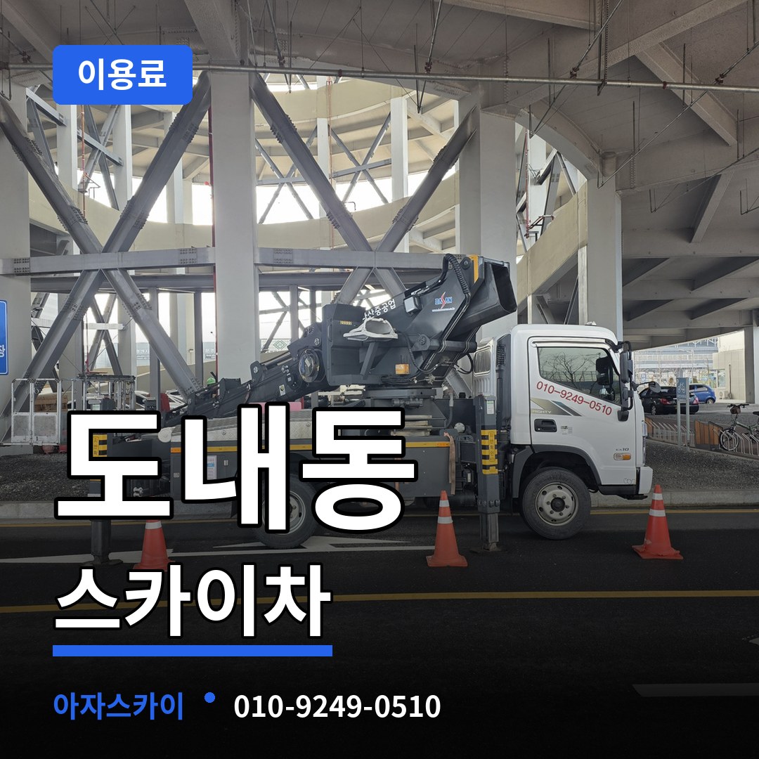 경기 고양시 도내동 스카이차 이용료