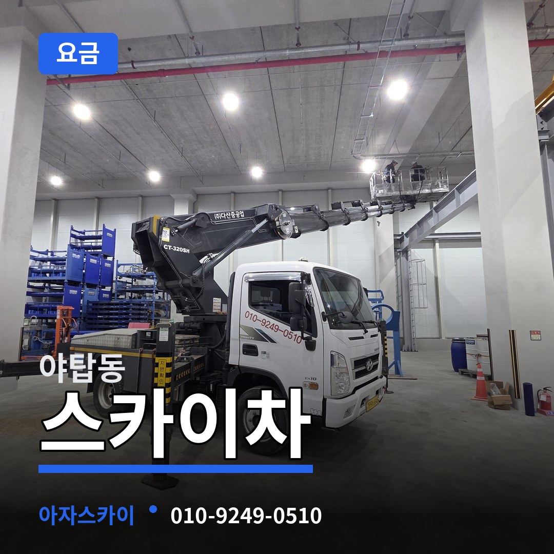 경기 성남시 야탑동 스카이차 요금