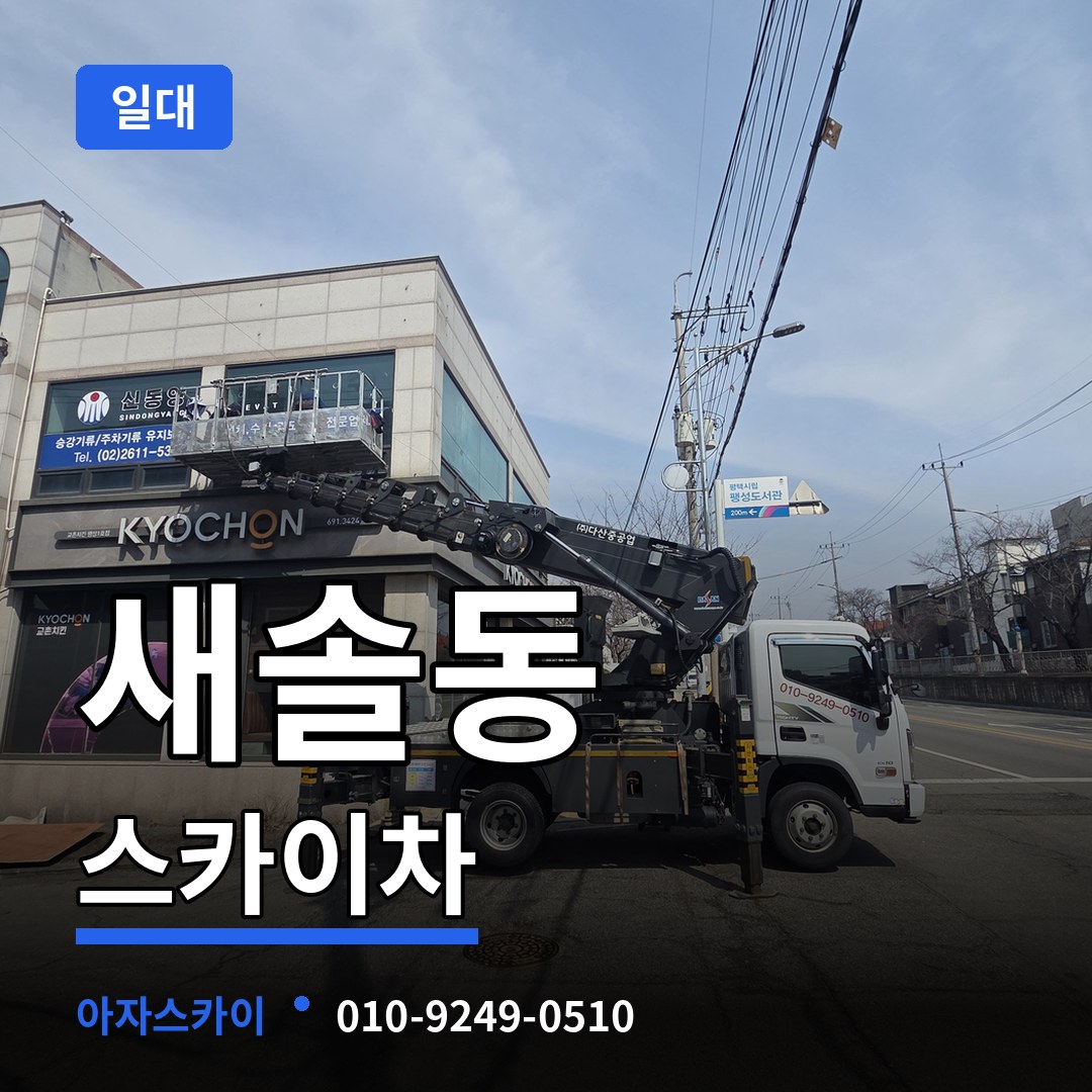 경기 화성시 새솔동 스카이차 일대