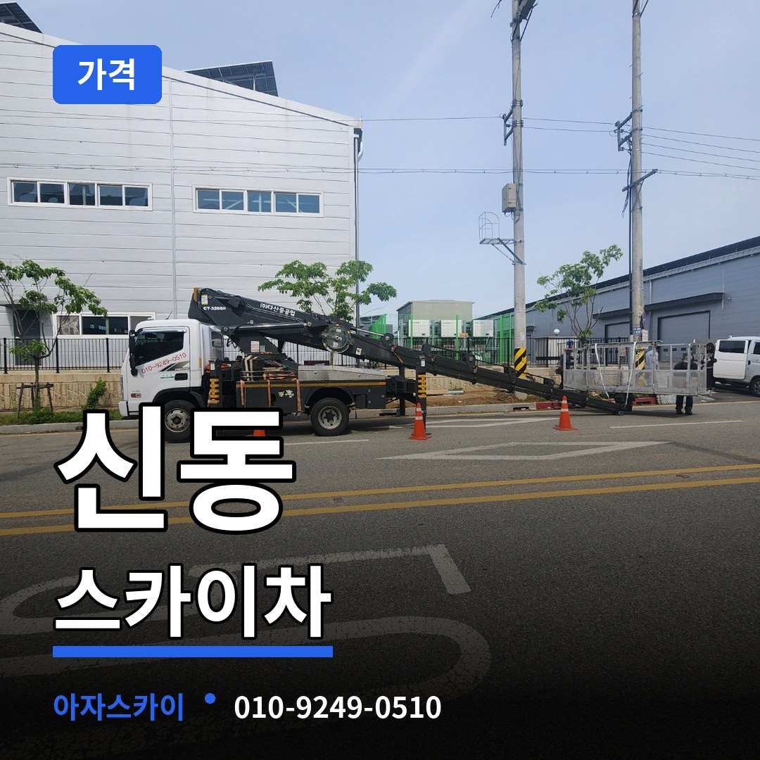 경기 화성시 신동 스카이차 가격