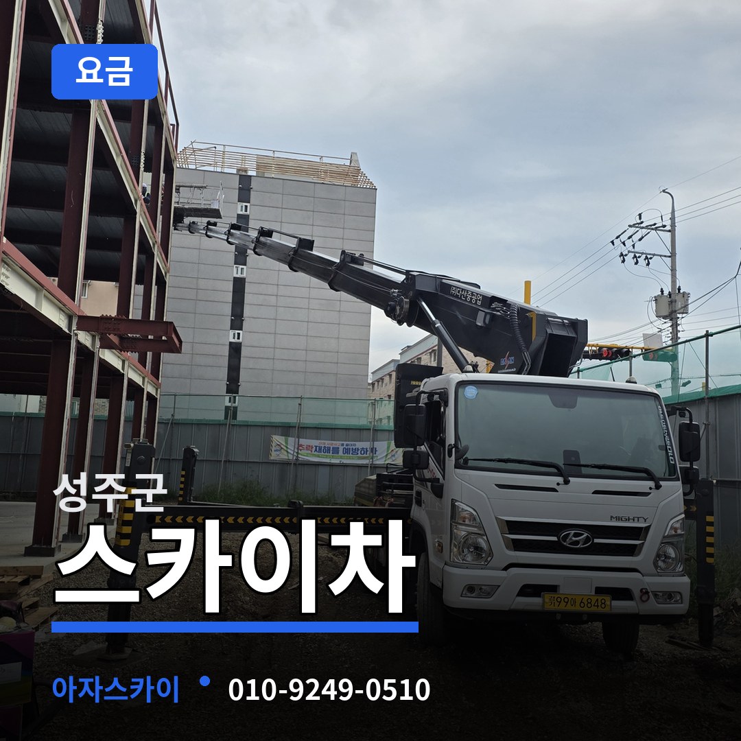 경북 성주군 스카이차 요금