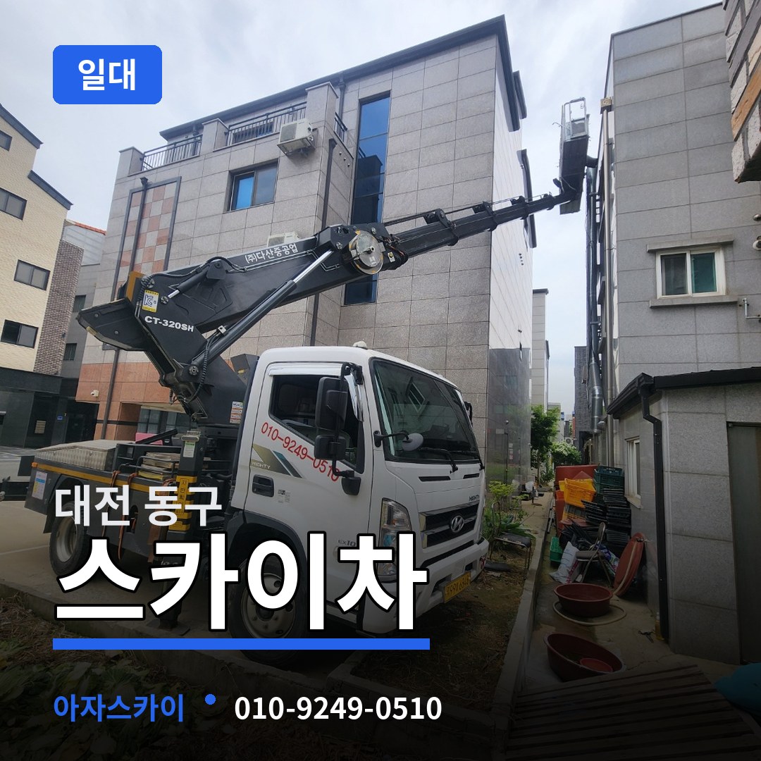 대전 동구 스카이차 일대