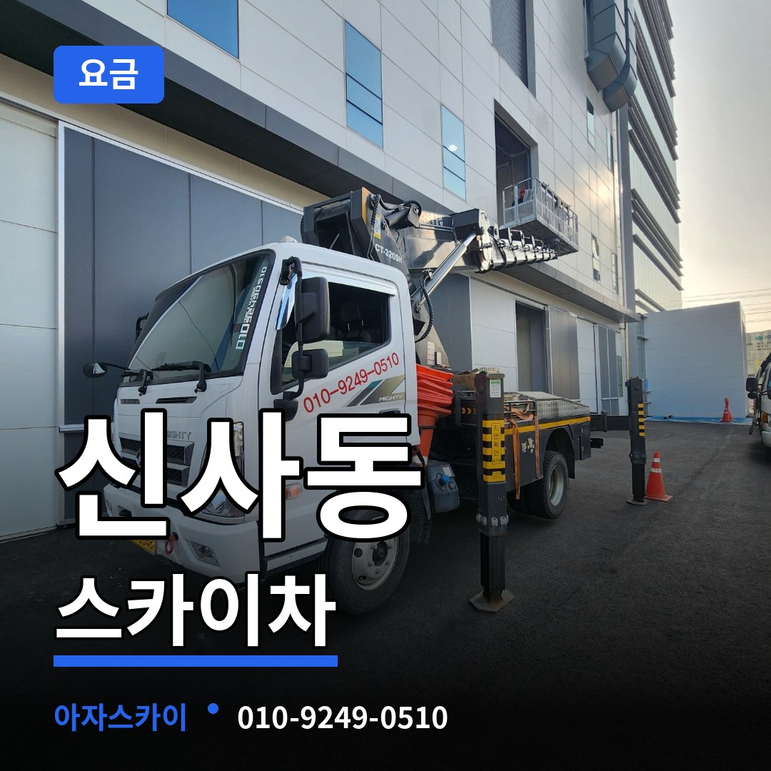 서울 강남구 신사동 스카이차 요금
