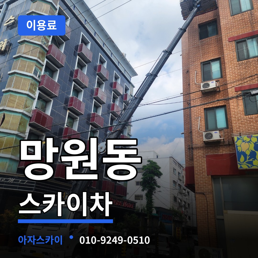 서울 마포구 망원동 스카이차 이용료