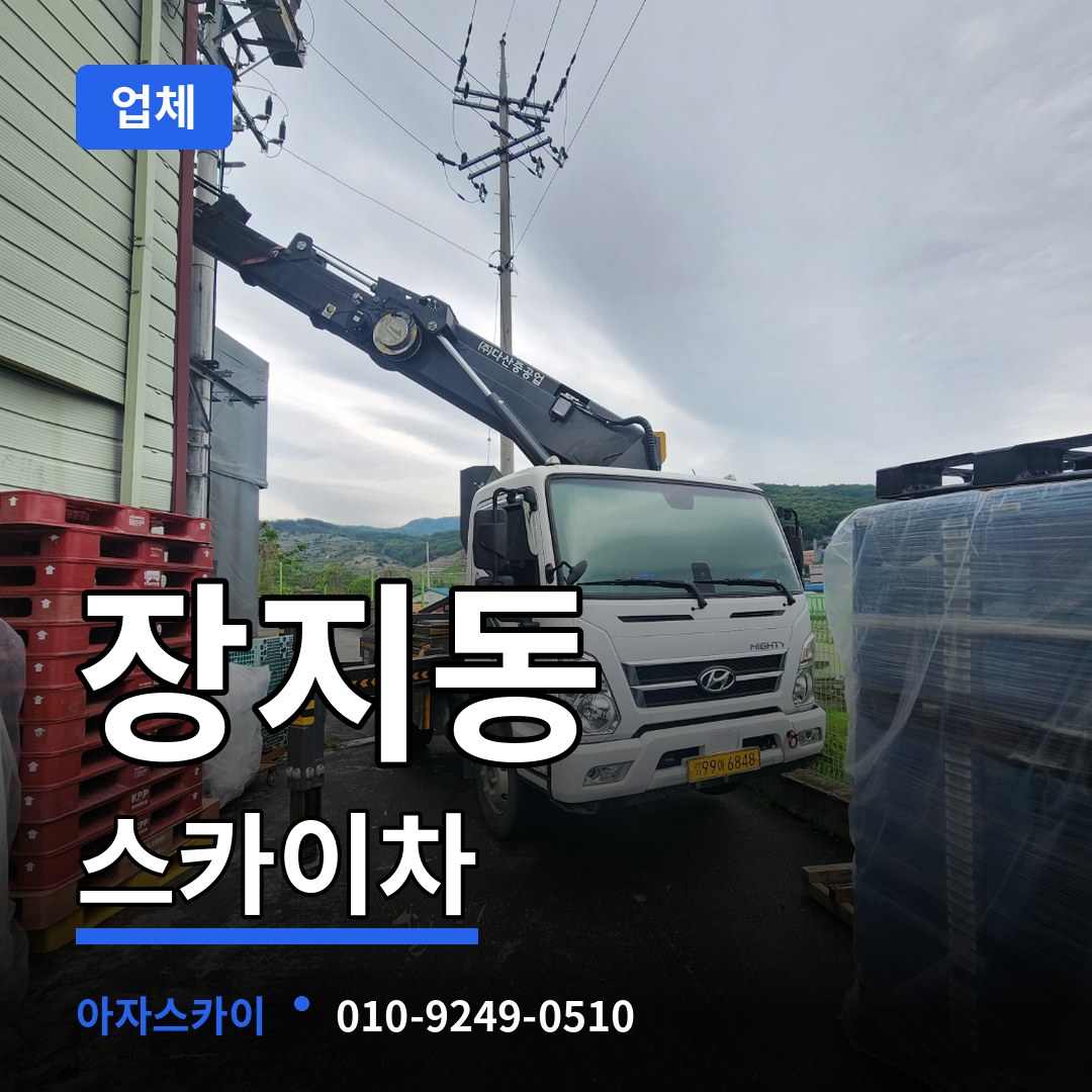 서울 송파구 장지동 스카이차 업체