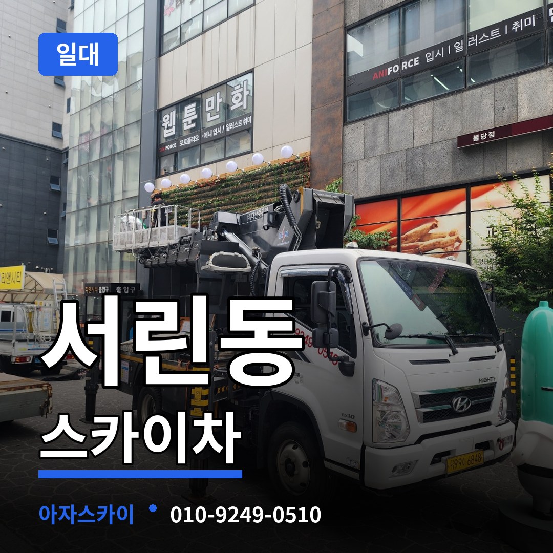 서울 종로구 서린동 스카이차 일대