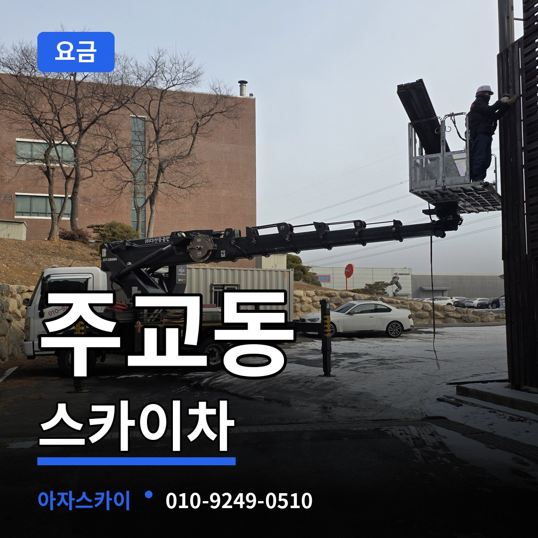 서울 중구 주교동 스카이차 요금