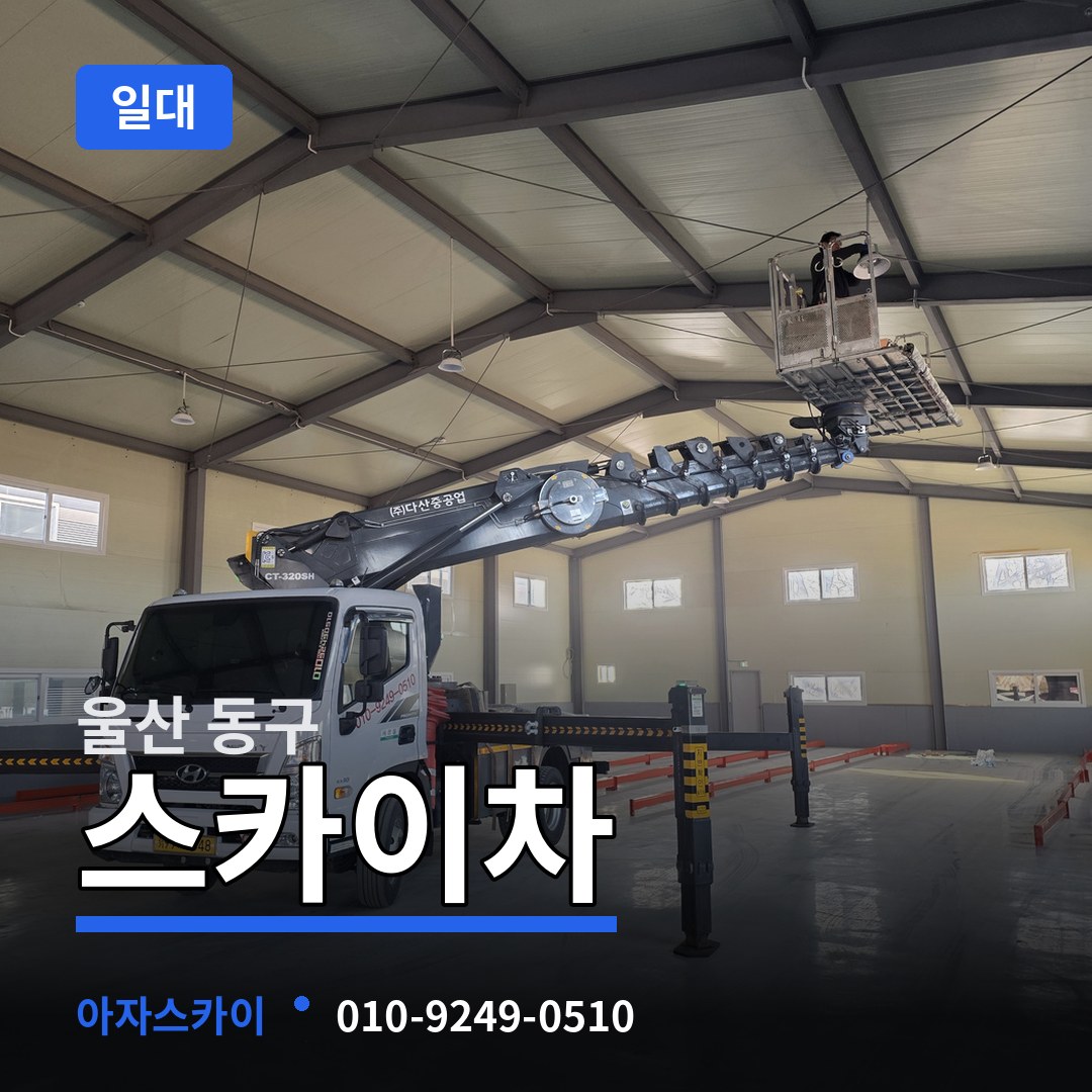 울산 동구 스카이차 일대