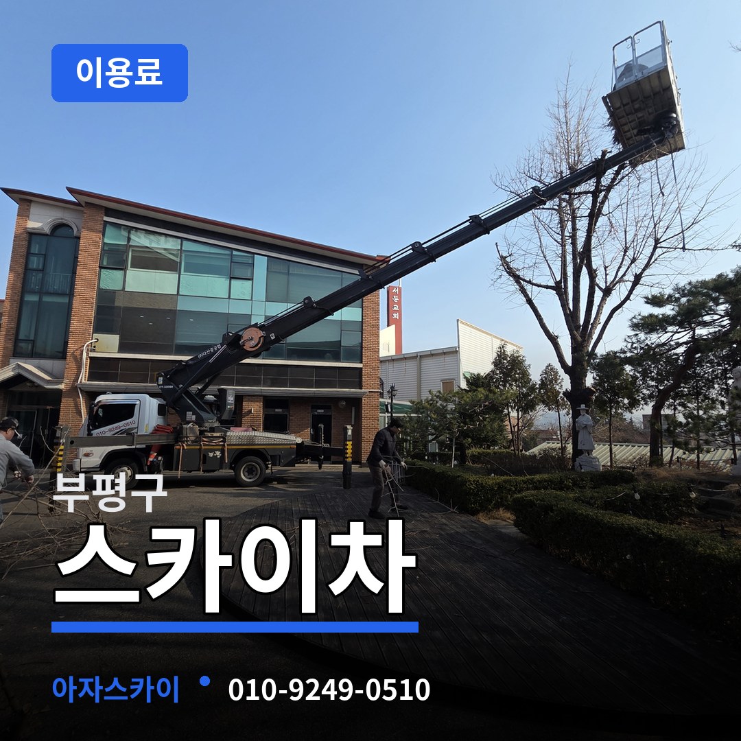 인천 부평구 스카이차 이용료