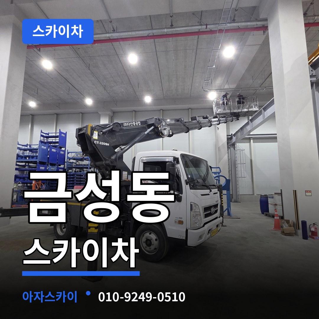 충남 공주시 금성동 스카이차