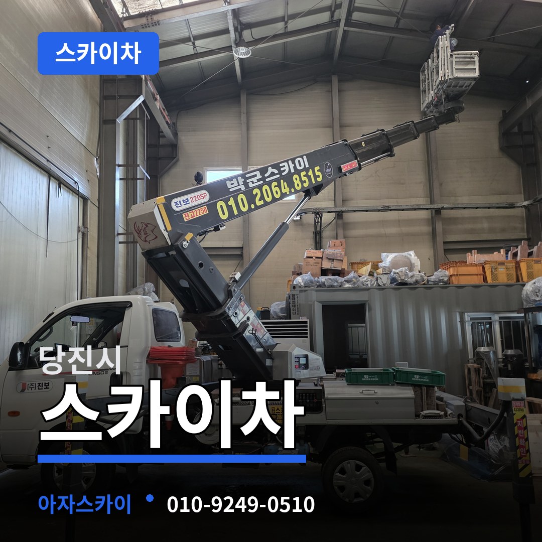 충남 당진시 스카이차