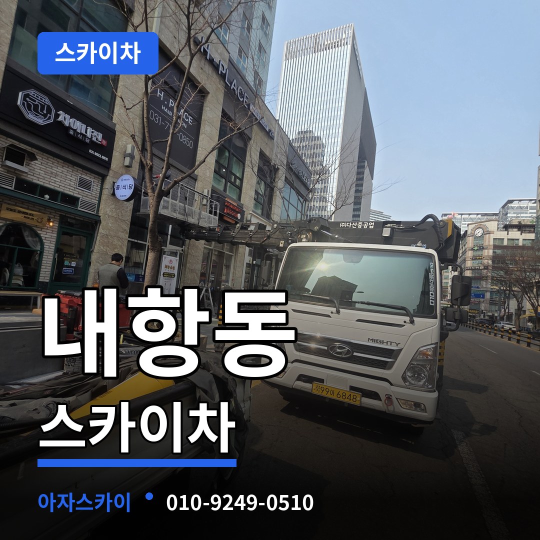 충남 보령시 내항동 스카이차