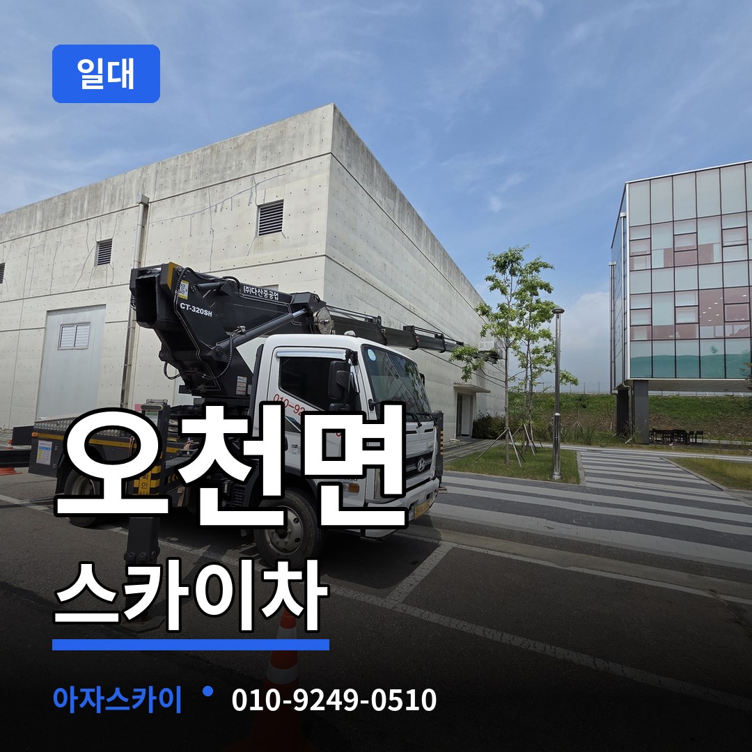 충남 보령시 오천면 스카이차 일대
