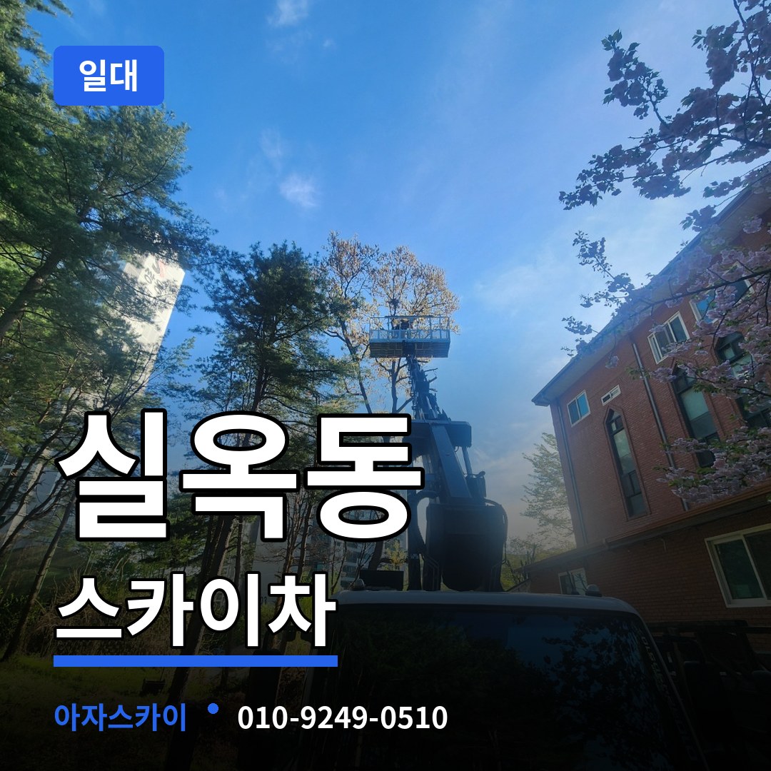 충남 아산시 실옥동 스카이차 일대