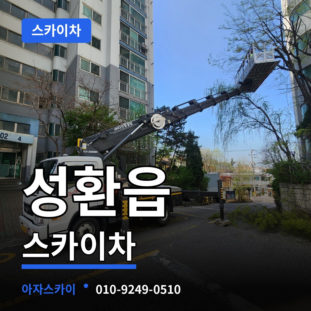 충남 천안시 성환읍 스카이차