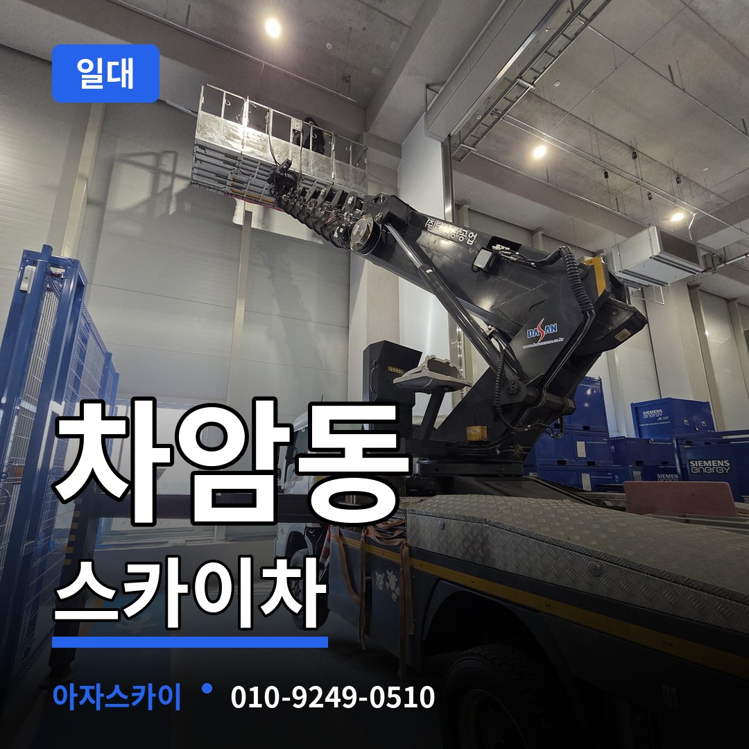 충남 천안시 차암동 스카이차 일대