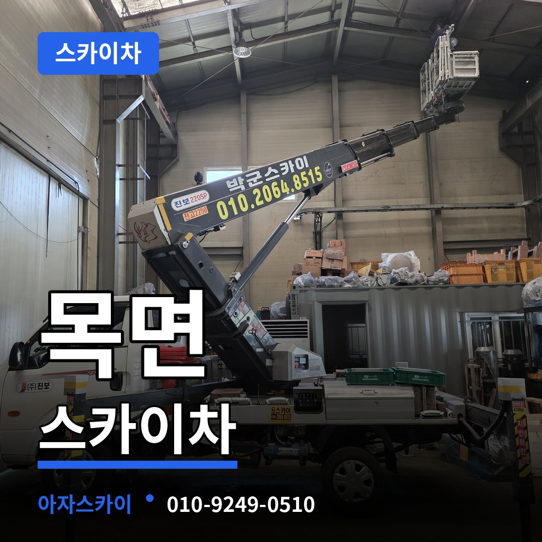 충남 청양군 목면 스카이차