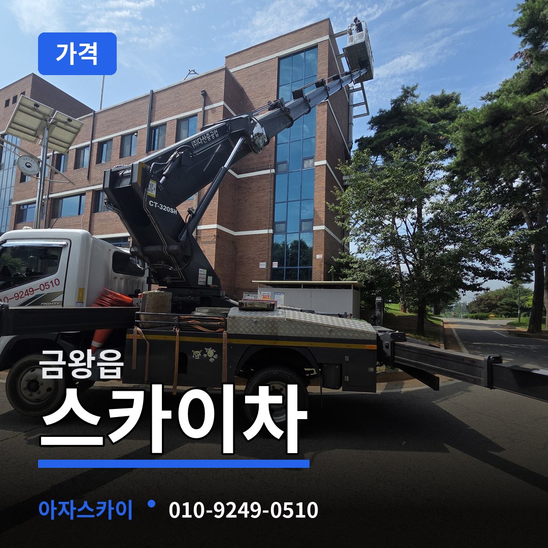 충북 음성군 금왕읍 스카이차 가격