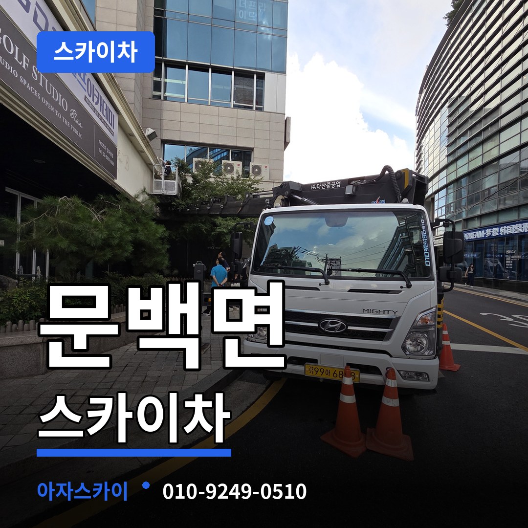 충북 진천군 문백면 스카이차