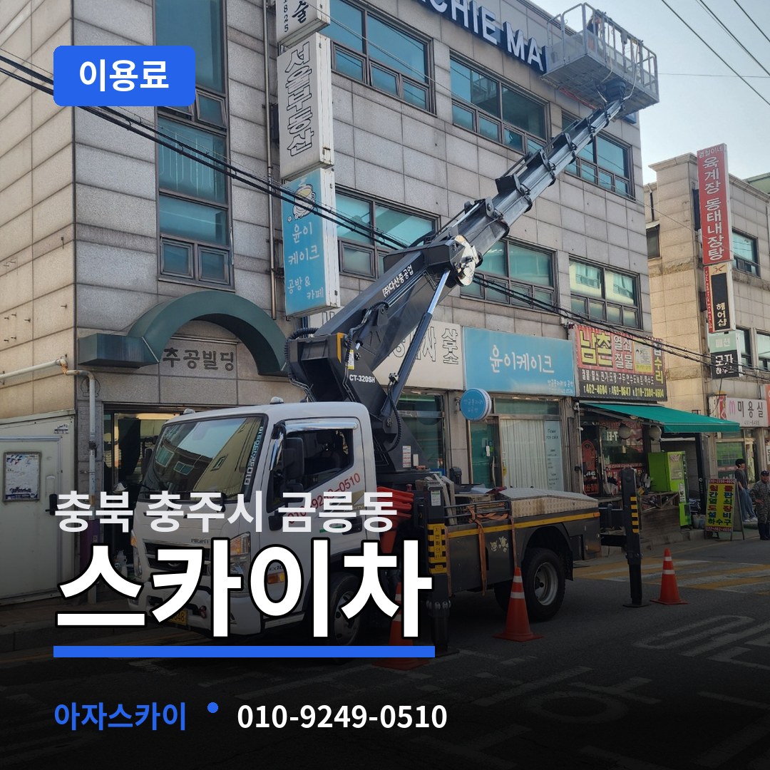 충북 충주시 금릉동 스카이차 이용료