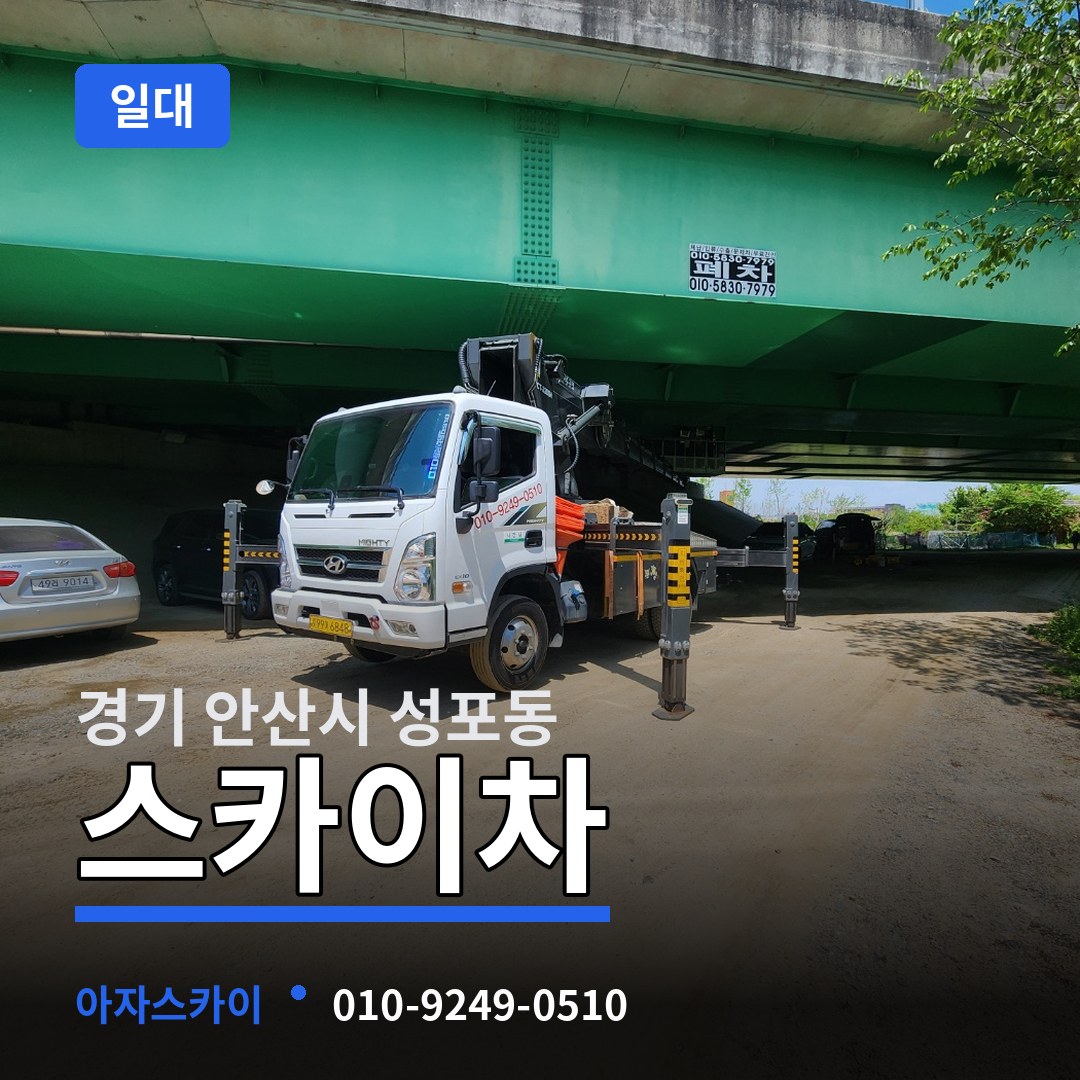경기 안산시 성포동 스카이차 일대