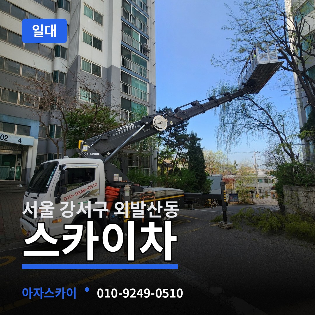 서울 강서구 외발산동 스카이차 일대