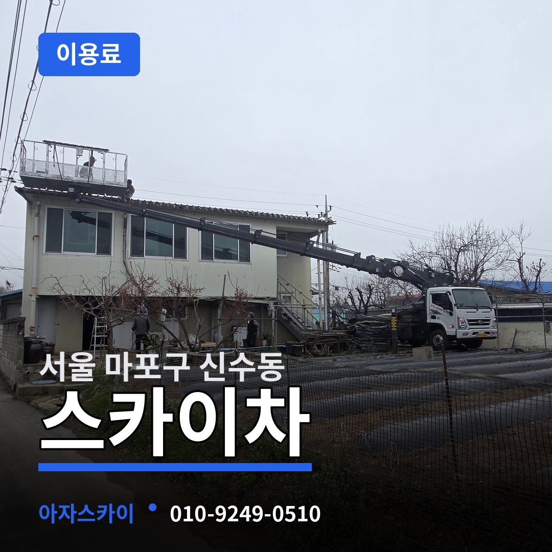 서울 마포구 신수동 스카이차 이용료