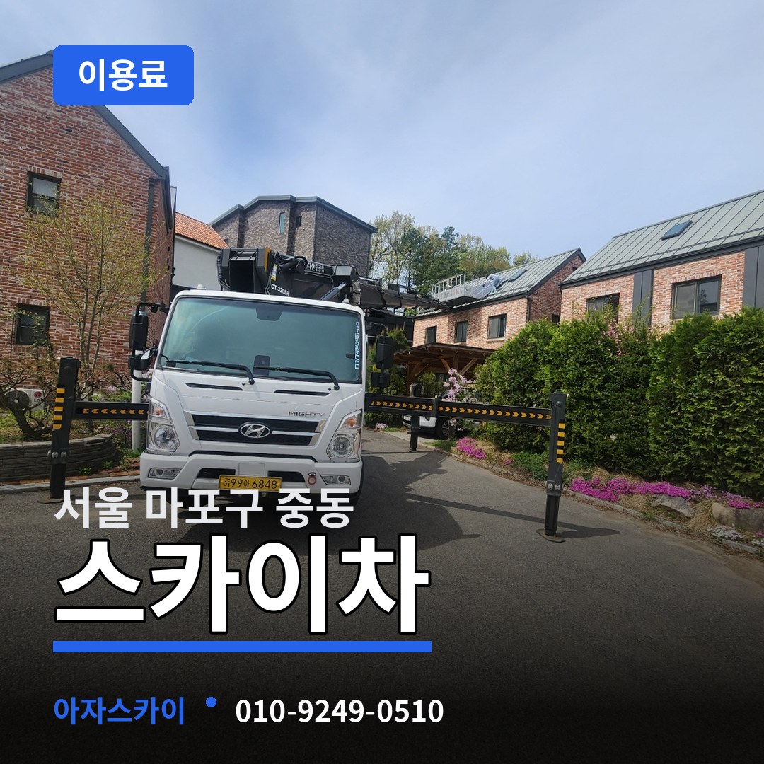 서울 마포구 중동 스카이차 이용료