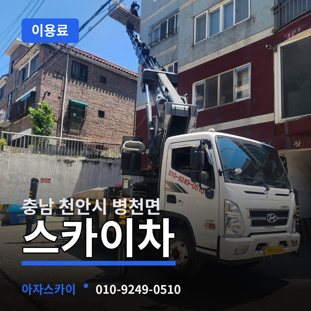 충남 천안시 병천면 스카이차 이용료